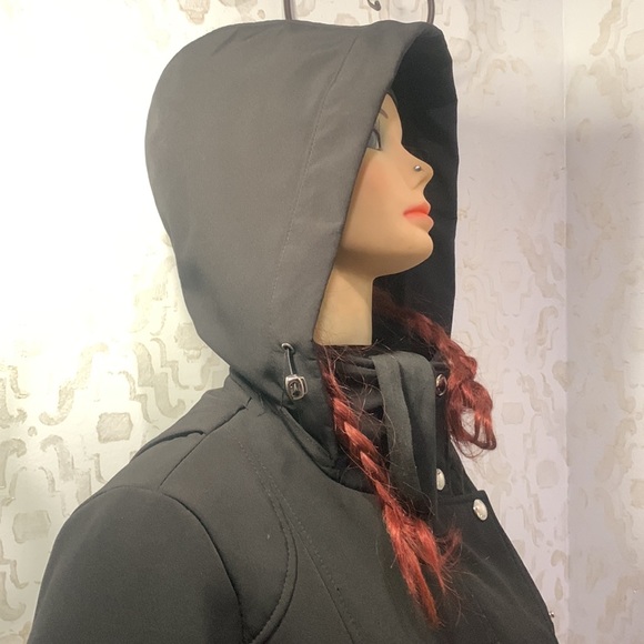 Calvin Klein water resistant Over coat knee length Small - Picture 14 of 16